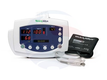 Монитор пациента Welch Allyn 53NTPi с тележкой